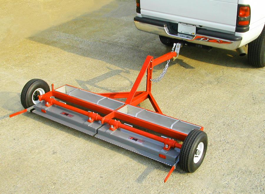 MKS 4000 Tow Behind Magnetic Sweeper Trailer